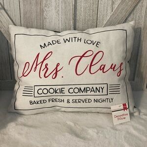 Target BP Christmas Made with Love Mrs. Claus Pillow